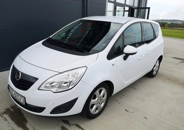 Opel Meriva cena 17500 przebieg: 247832, rok produkcji 2011 z Dąbrowa Tarnowska małe 121